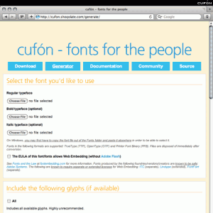 cufon