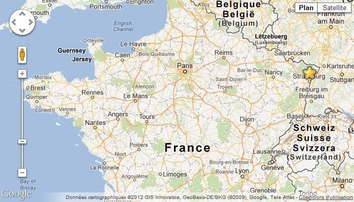 carte google map marker