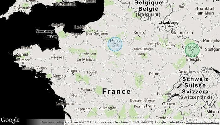 carte google marqueur animes