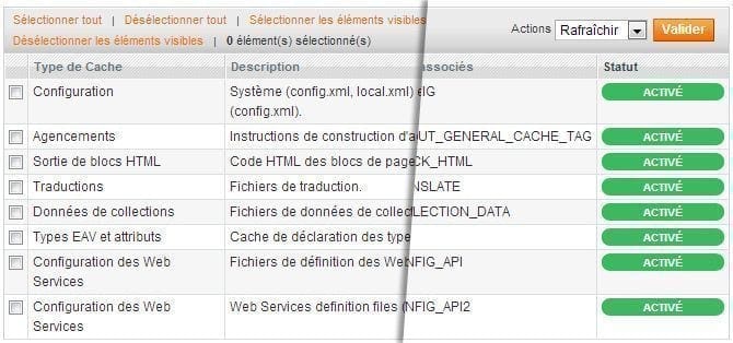 cache magento