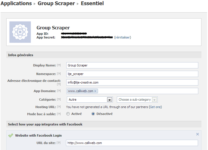 config-app-fb config app fb