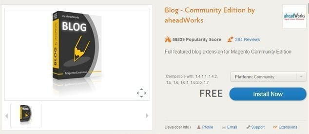 module blog
