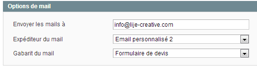 option mail