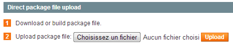 upload module