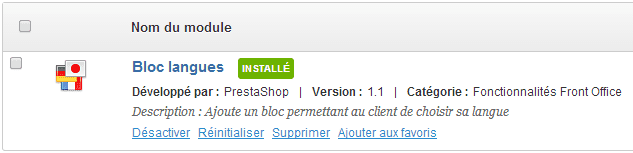 bloc-langue