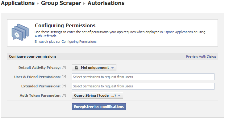 app-autorisation app autorisation